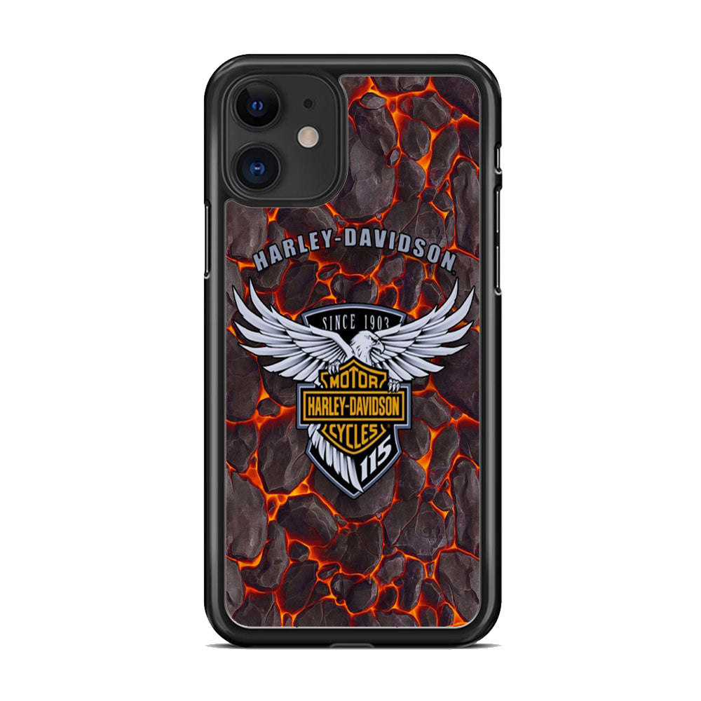 Harley Davidson The Lava Falcon iPhone 11 Case