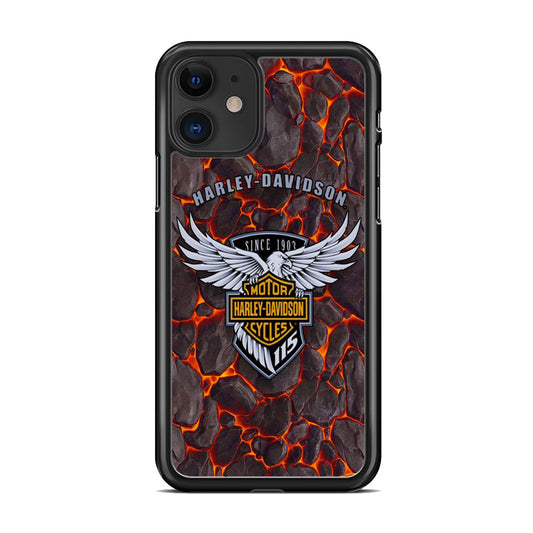 Harley Davidson The Lava Falcon iPhone 11 Case