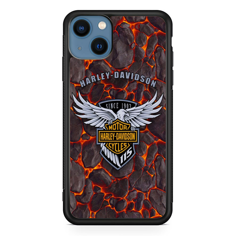 Harley Davidson The Lava Falcon iPhone 13 Case