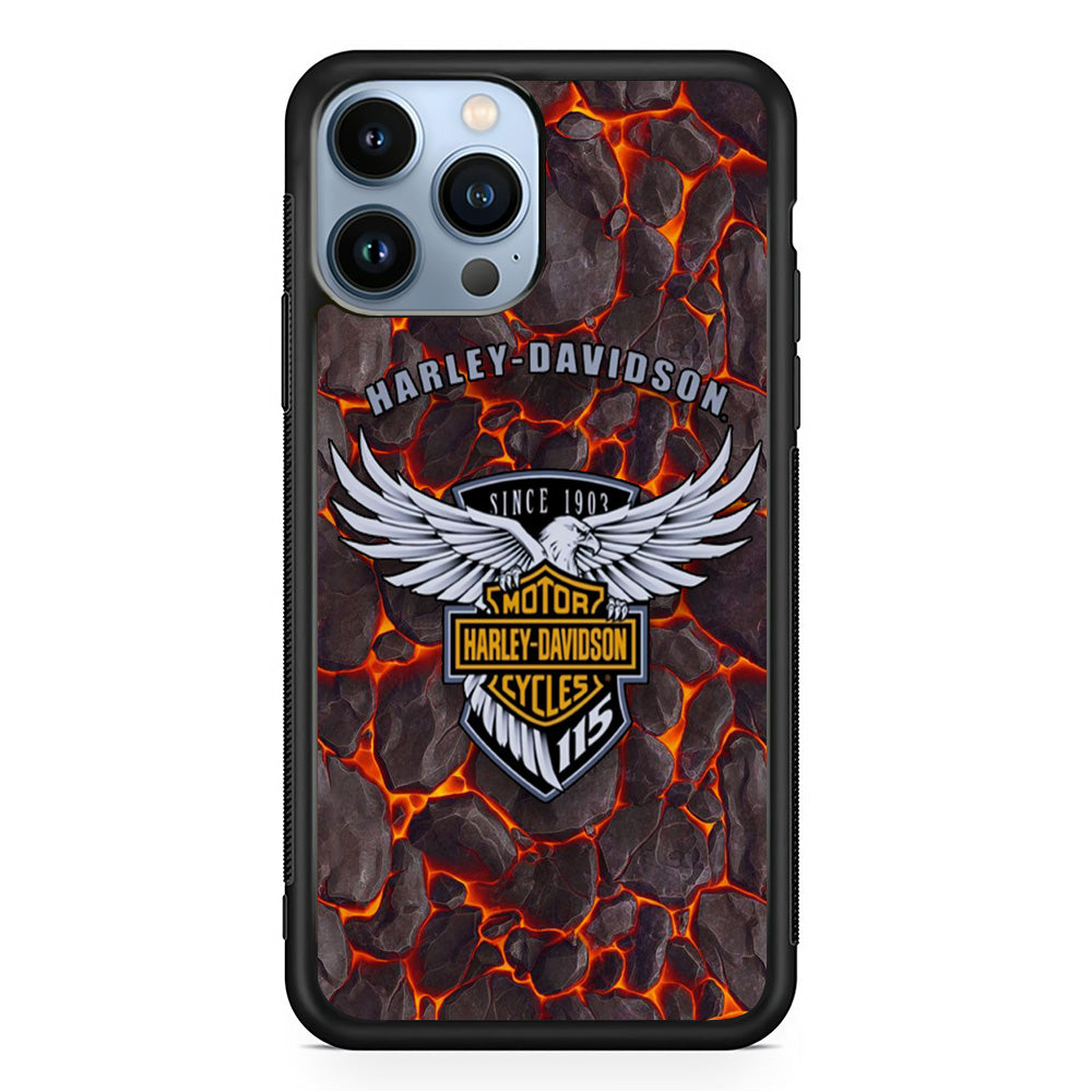 Harley Davidson The Lava Falcon iPhone 13 Pro Max Case