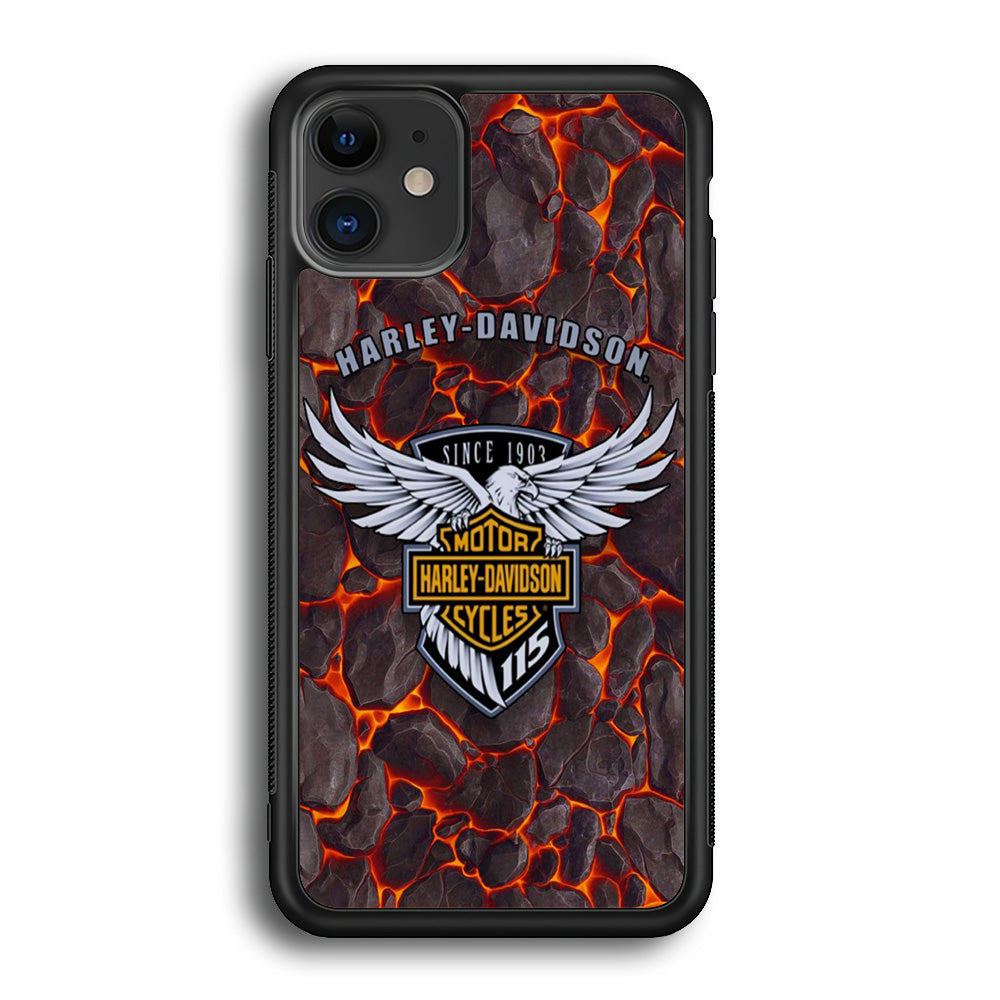 Harley Davidson The Lava Falcon iPhone 12 Case