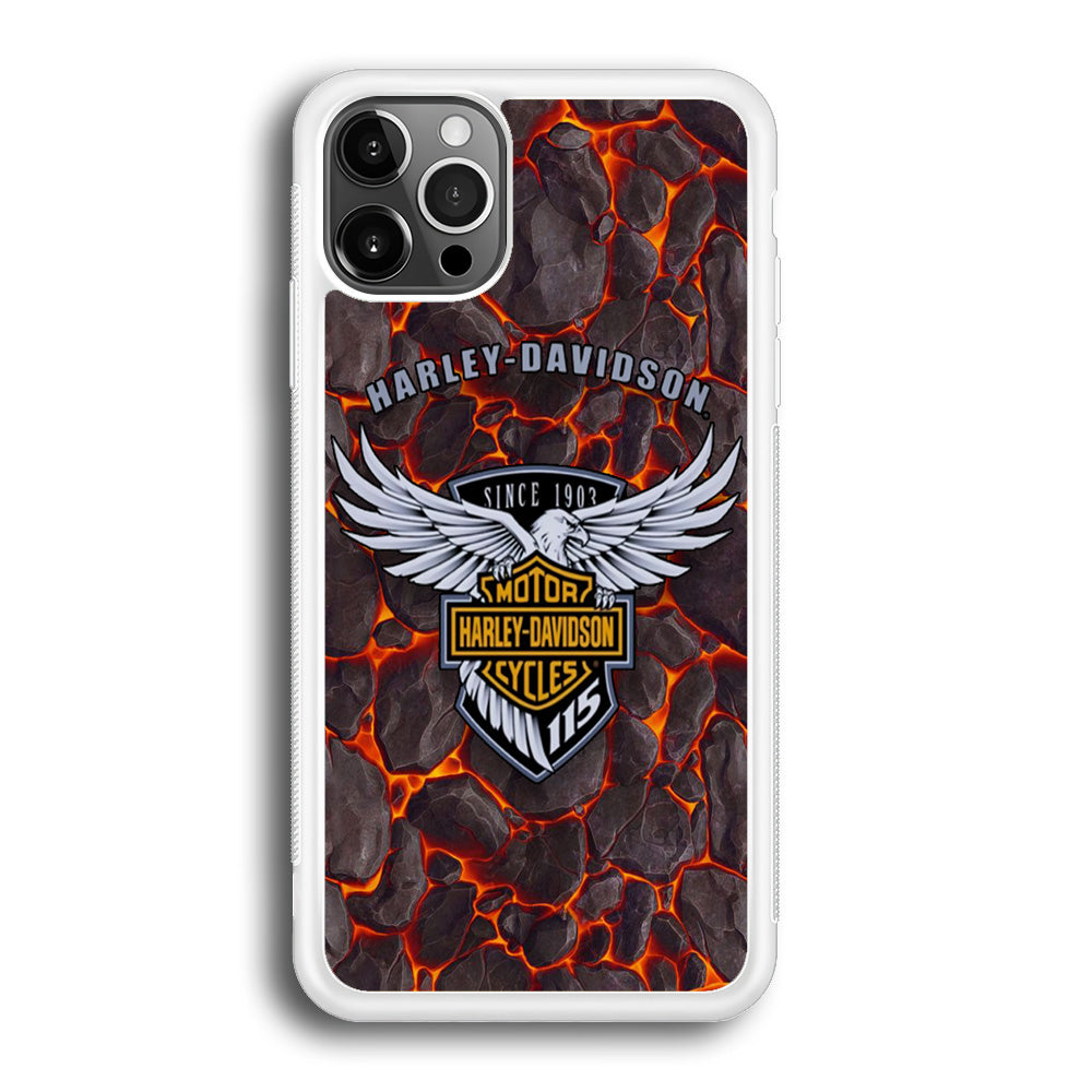 Harley Davidson The Lava Falcon iPhone 12 Pro Case