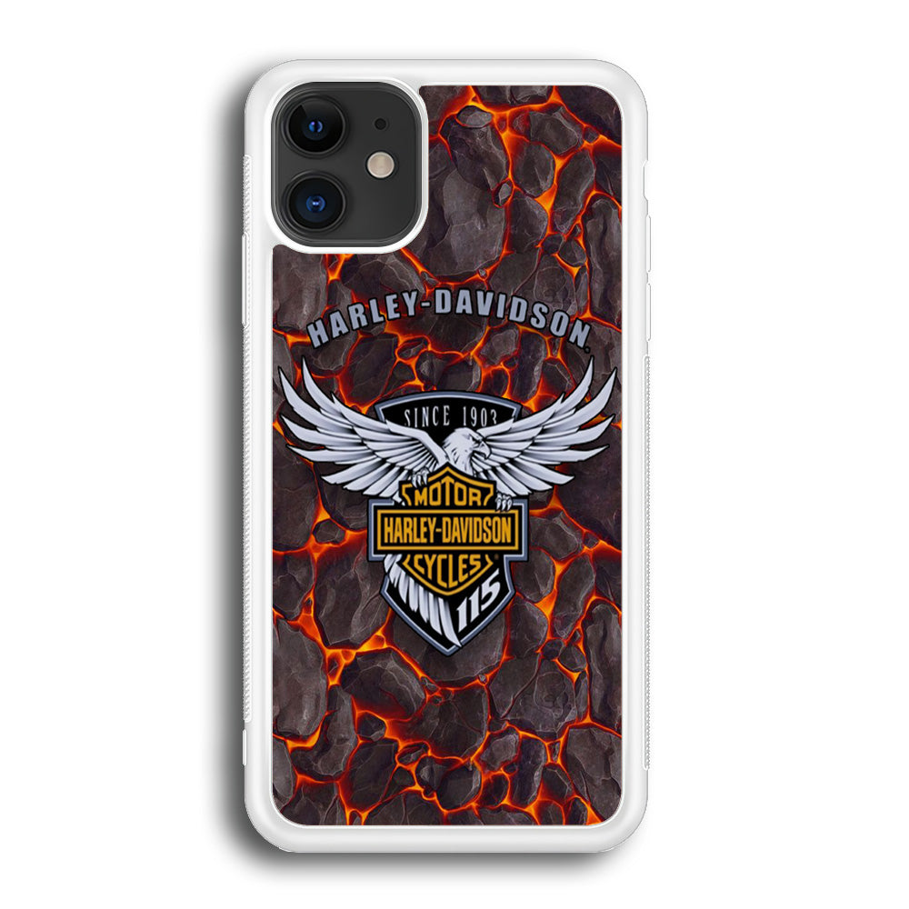 Harley Davidson The Lava Falcon iPhone 12 Case