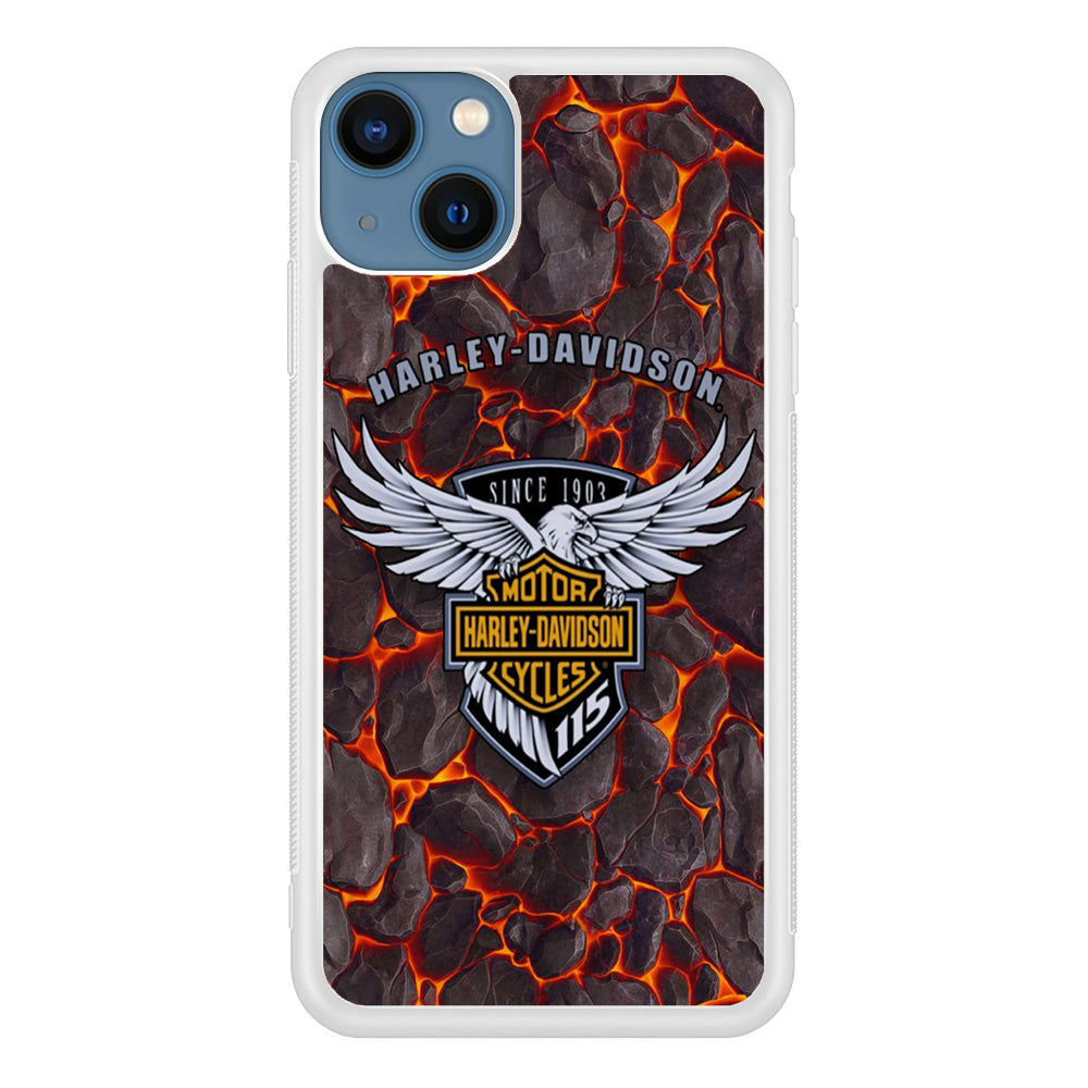 Harley Davidson The Lava Falcon iPhone 13 Case