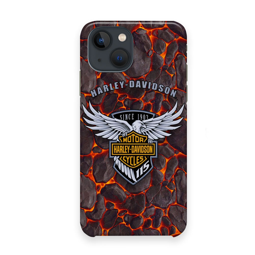 Harley Davidson The Lava Falcon iPhone 13 Case