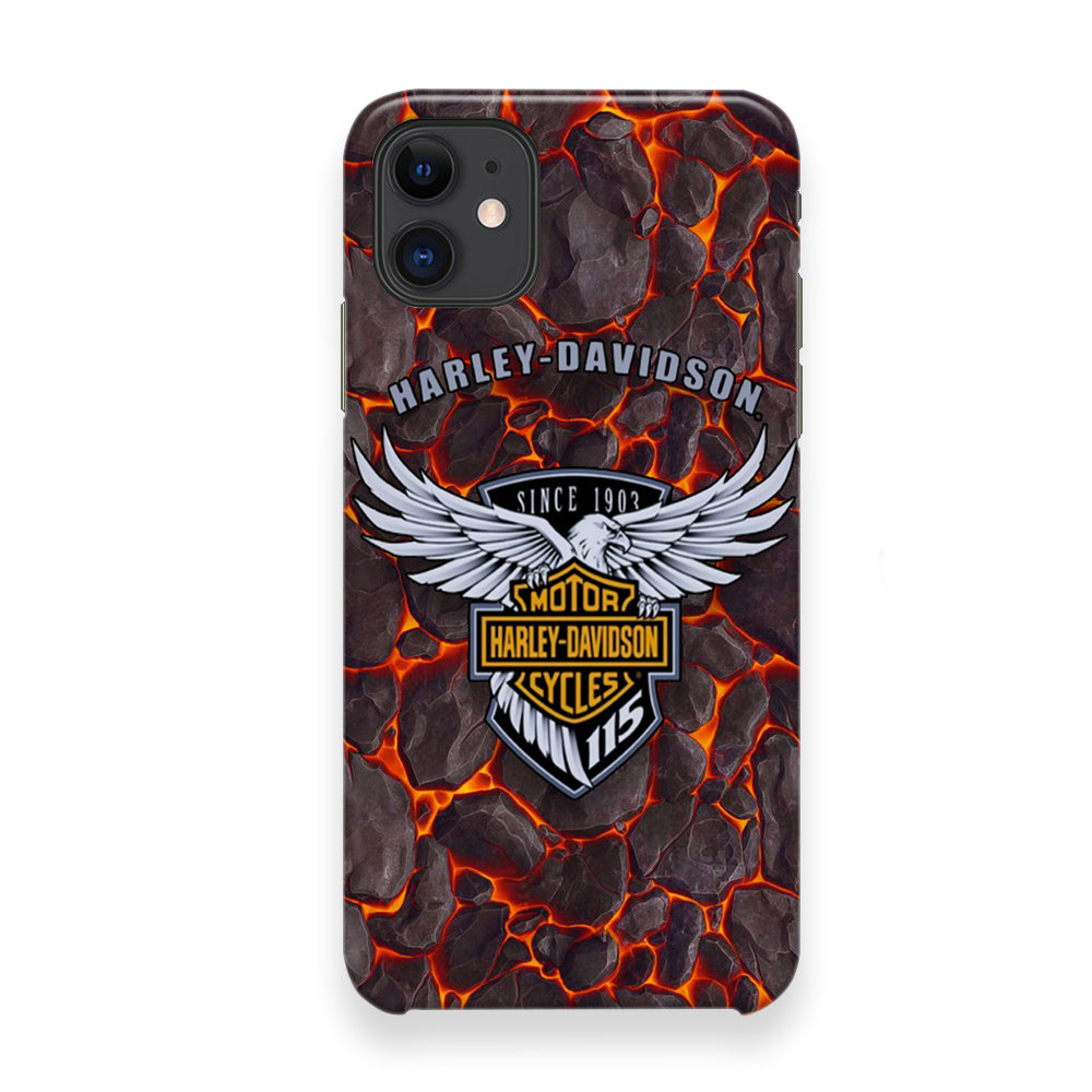 Harley Davidson The Lava Falcon iPhone 12 Case