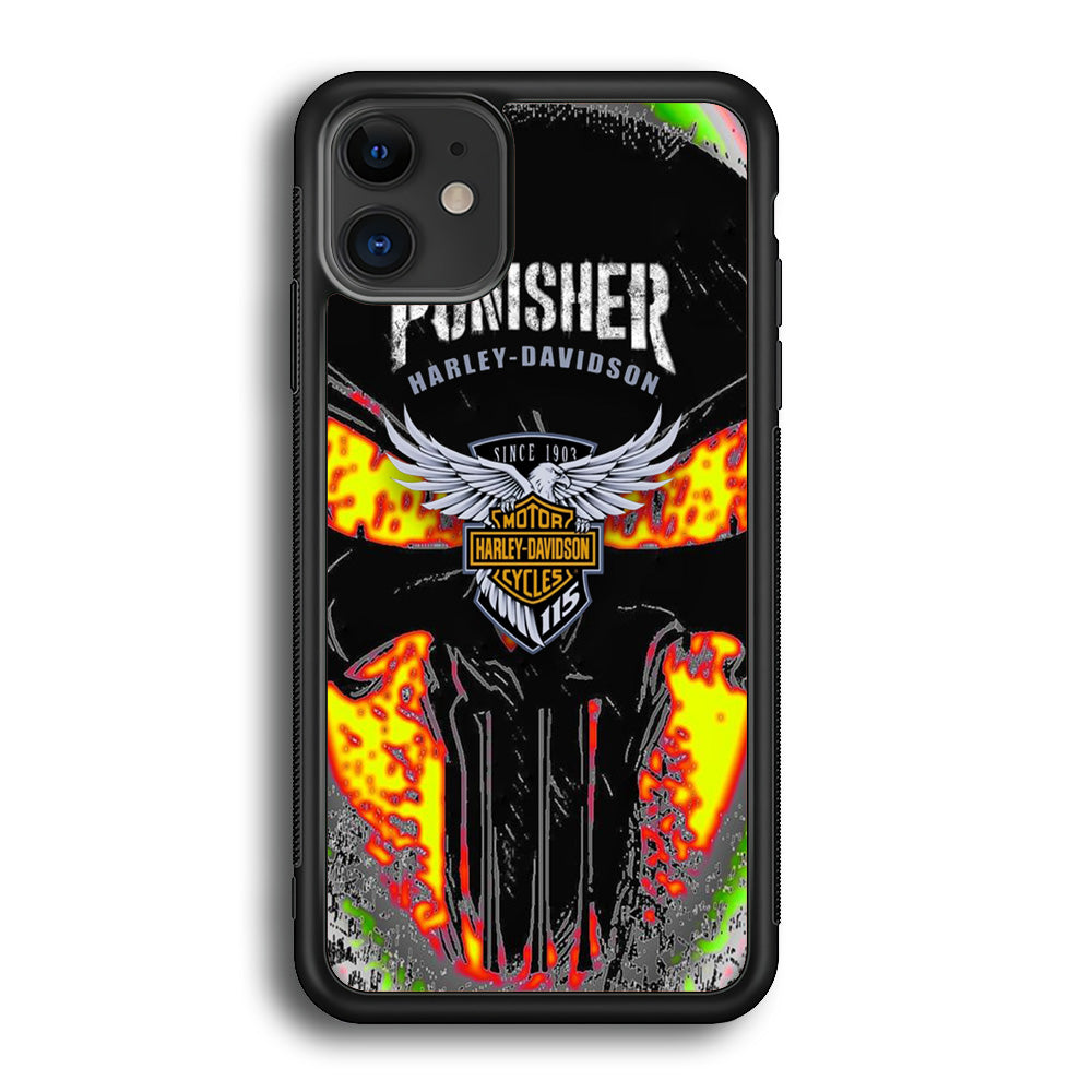 Harley Davidson The Punisher iPhone 12 Case