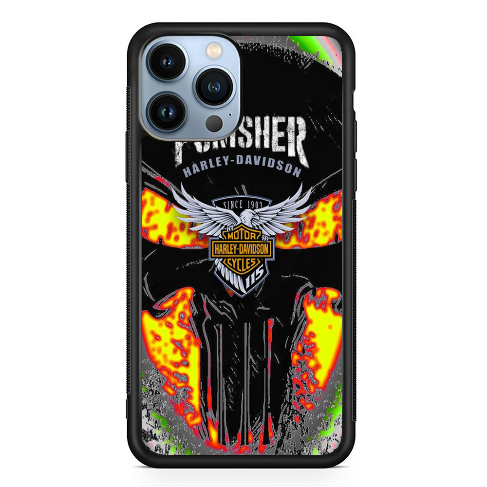 Harley Davidson The Punisher iPhone 13 Pro Max Case