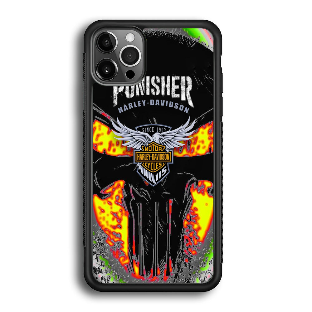 Harley Davidson The Punisher iPhone 12 Pro Max Case