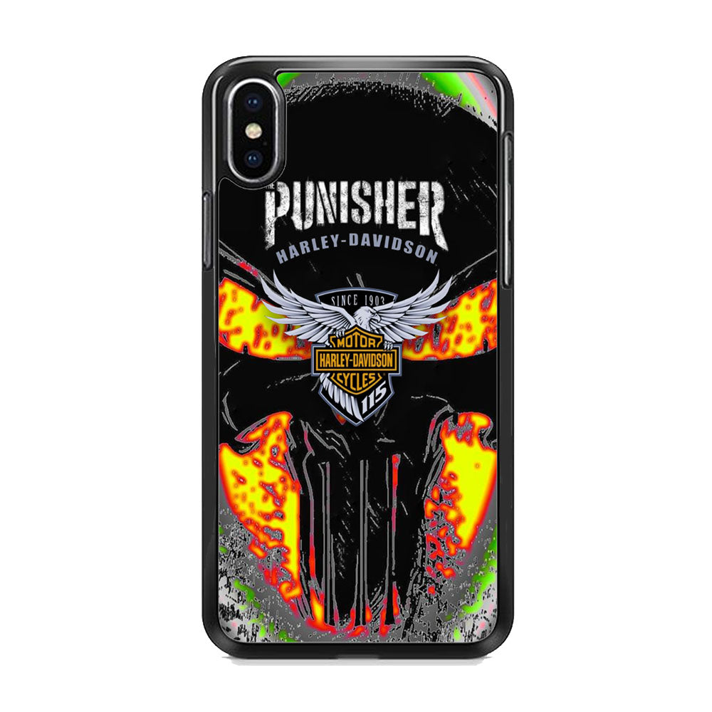 Harley Davidson The Punisher iPhone X Case