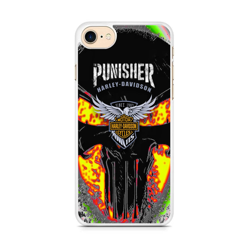 Harley Davidson The Punisher iPhone 8 Case