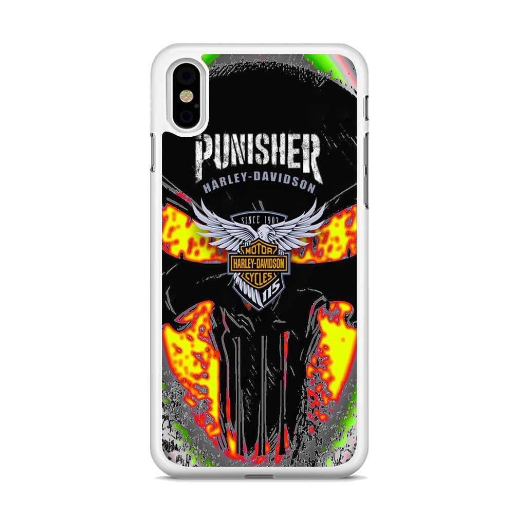 Harley Davidson The Punisher iPhone X Case