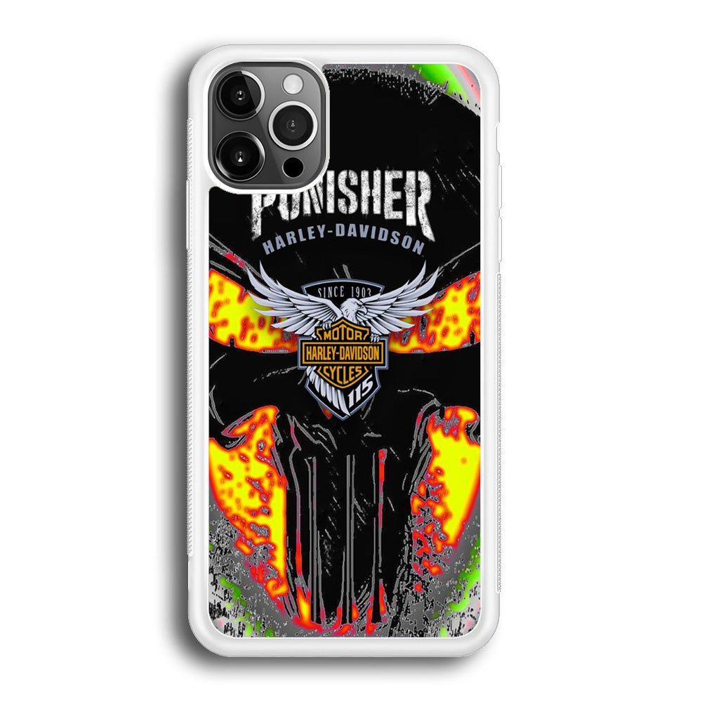 Harley Davidson The Punisher iPhone 12 Pro Max Case