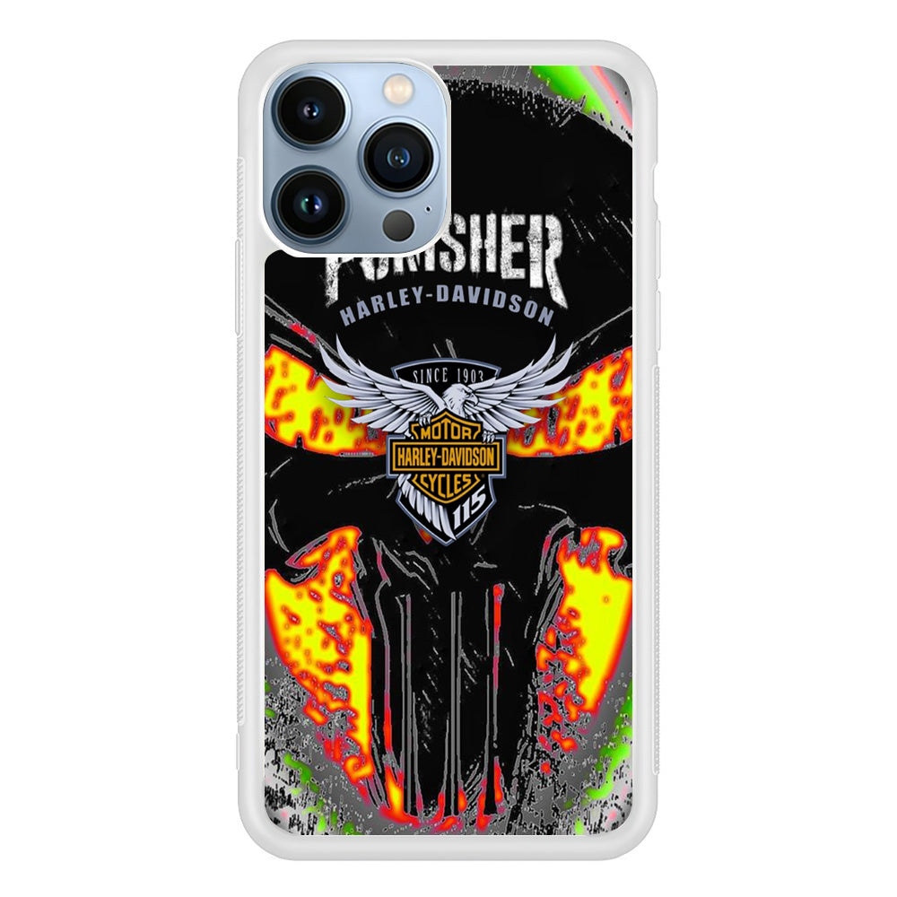 Harley Davidson The Punisher iPhone 13 Pro Max Case