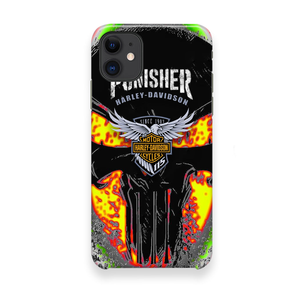 Harley Davidson The Punisher iPhone 12 Case