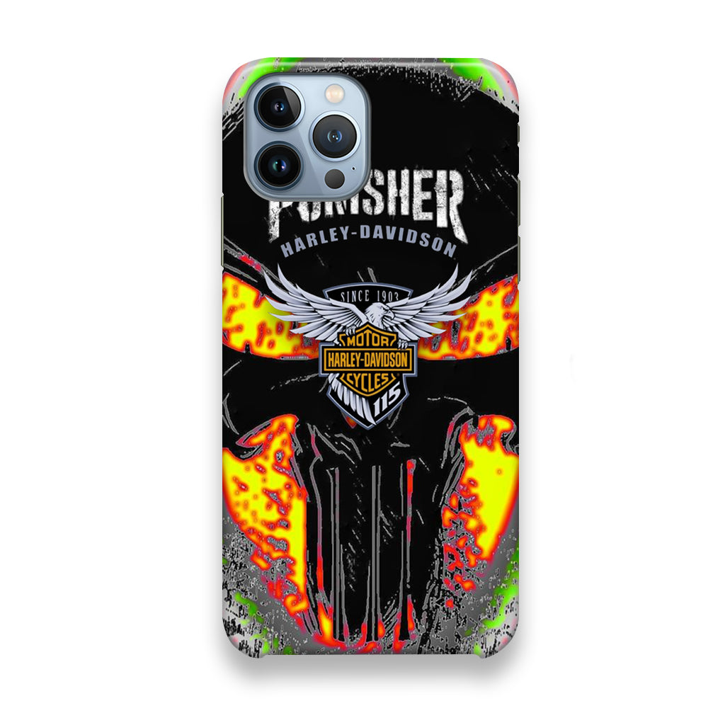 Harley Davidson The Punisher iPhone 13 Pro Max Case