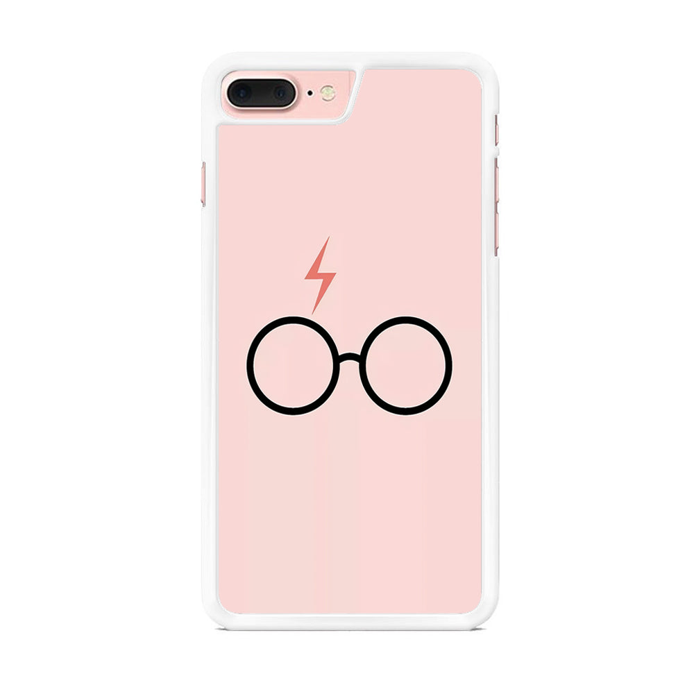 Harry Potter Glasses Symbol Pink iPhone 7 Plus Case