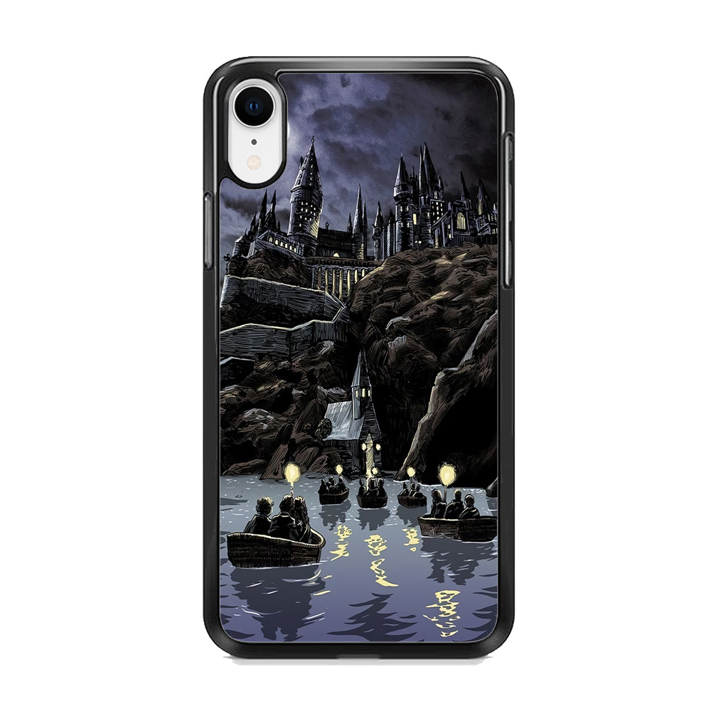 Harry Potter Hogwarts Painting iPhone XR Case