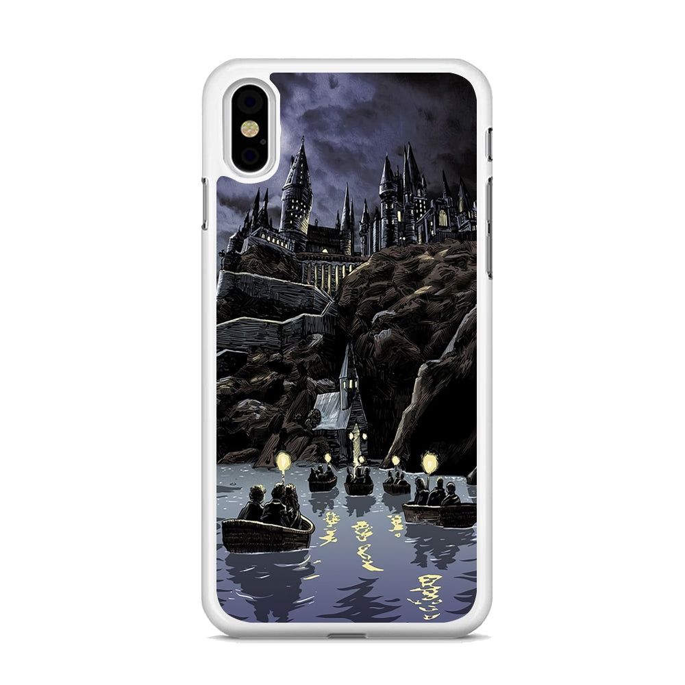 Harry Potter Hogwarts Painting  iPhone X Case