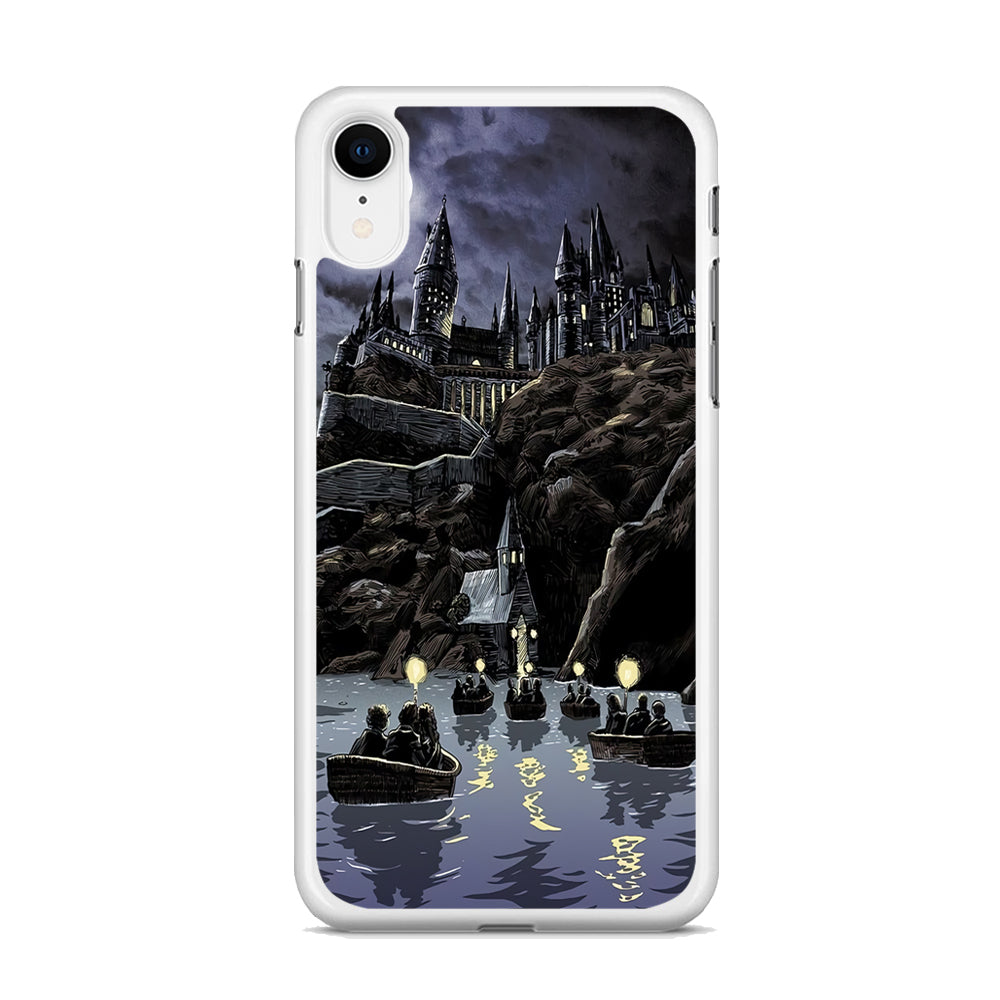 Harry Potter Hogwarts Painting iPhone XR Case