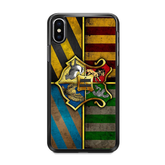 Harry Potter Hogwarts Symbol Flag iPhone X Case