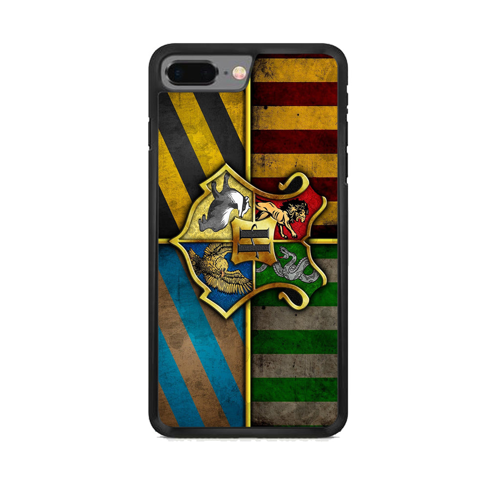 Harry Potter Hogwarts Symbol Flag iPhone 7 Plus Case