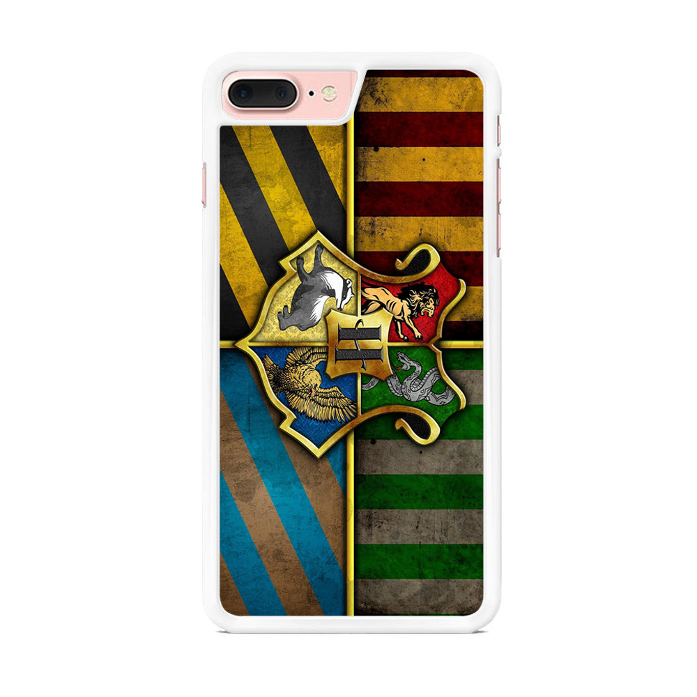 Harry Potter Hogwarts Symbol Flag iPhone 7 Plus Case