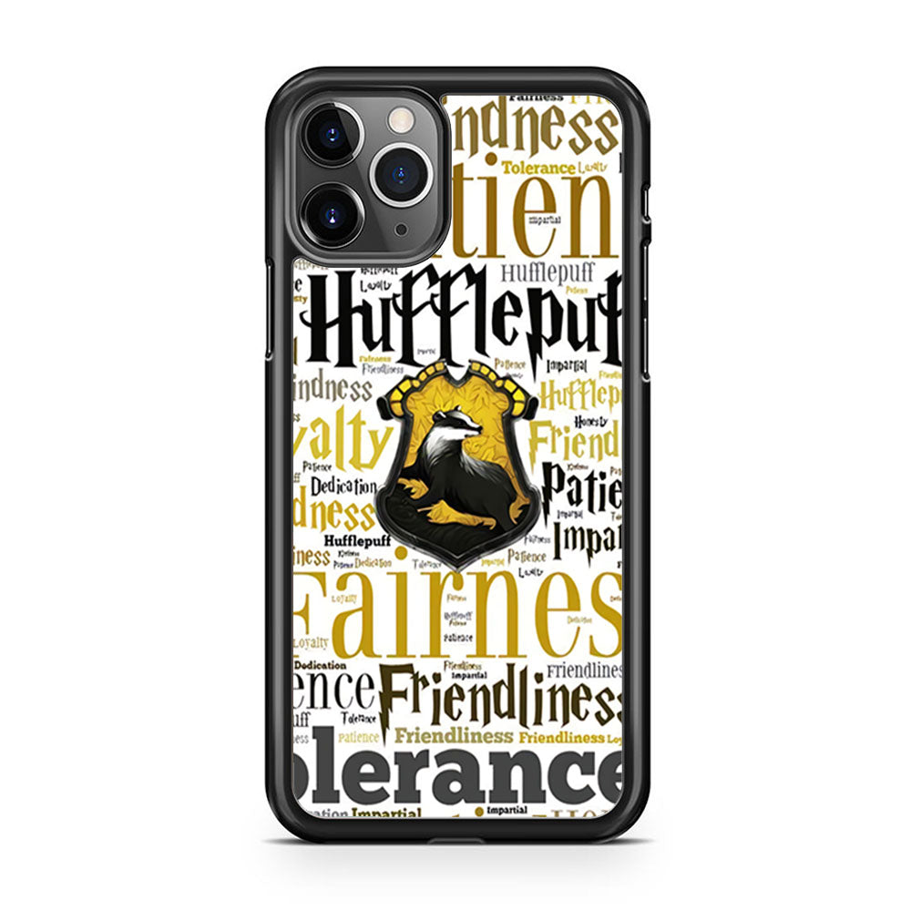 Harry Potter Hufflepuff Manners iPhone 11 Pro Case