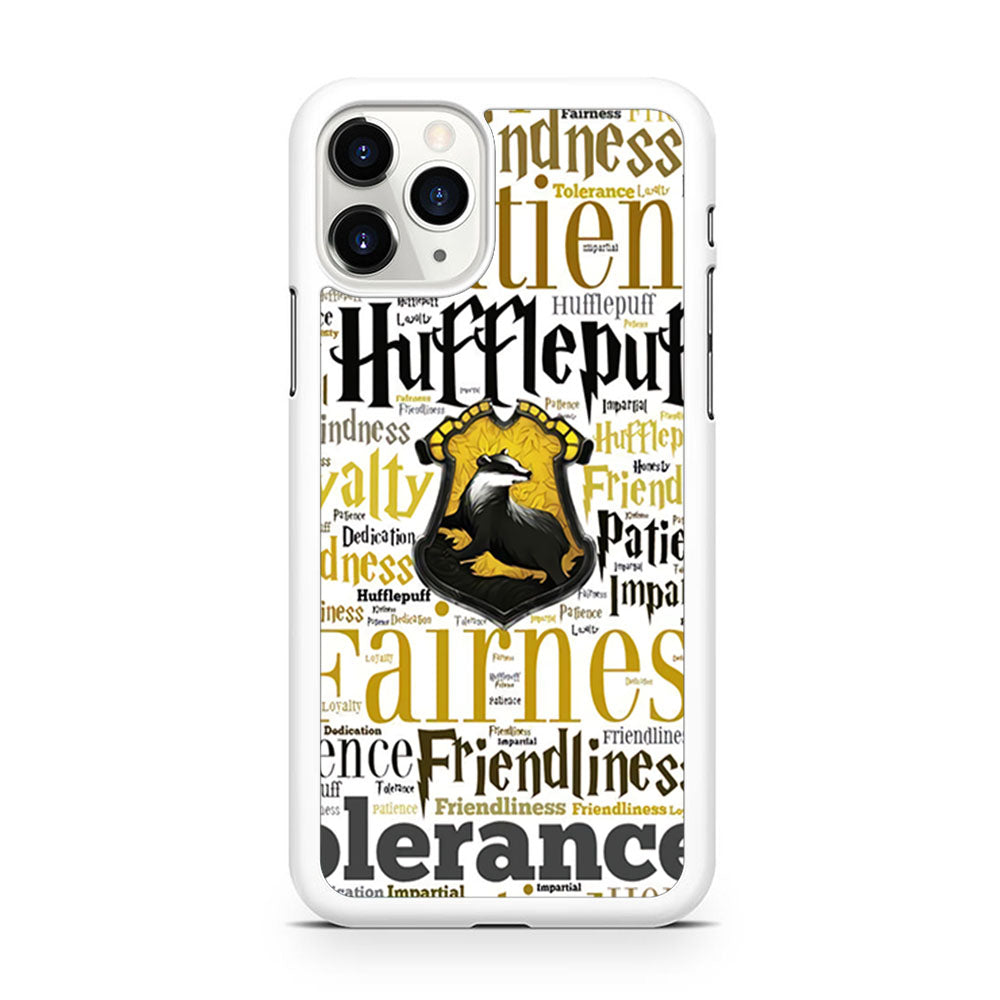 Harry Potter Hufflepuff Manners iPhone 11 Pro Case