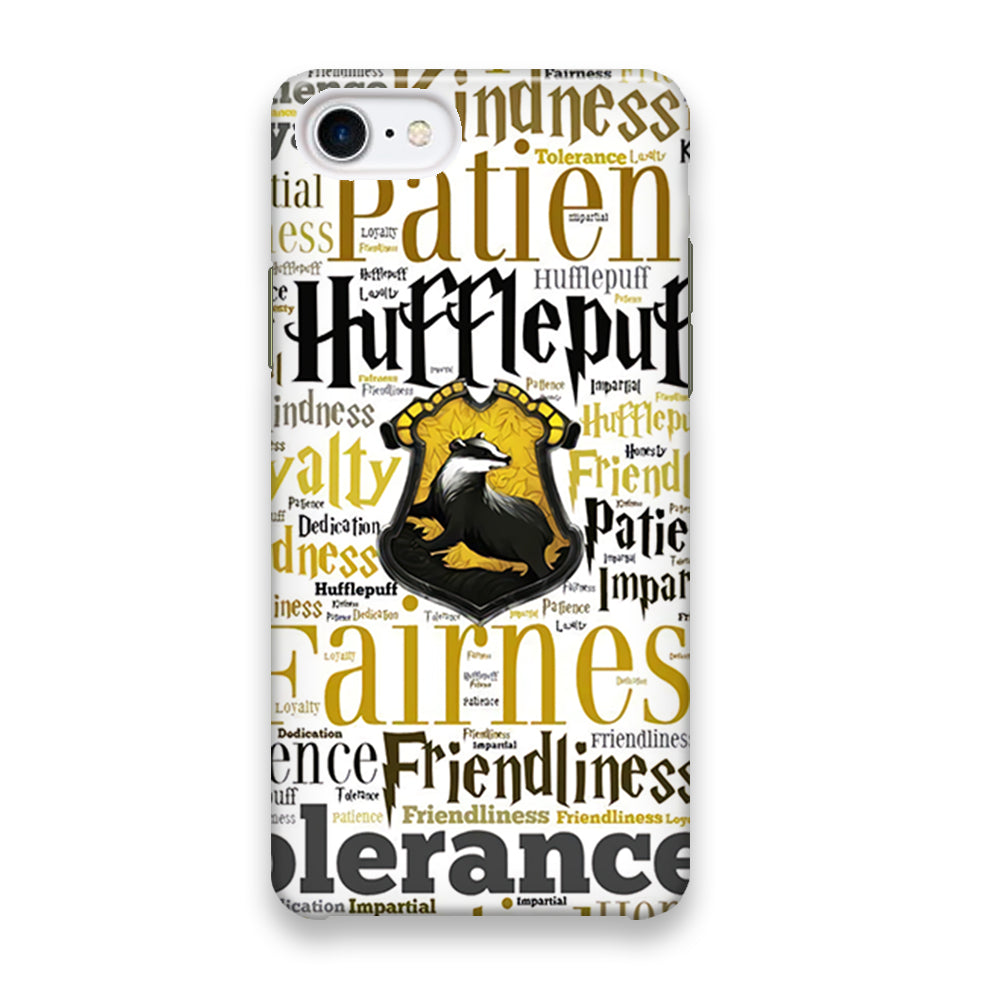 Harry Potter Hufflepuff Manners iPhone 7 Case