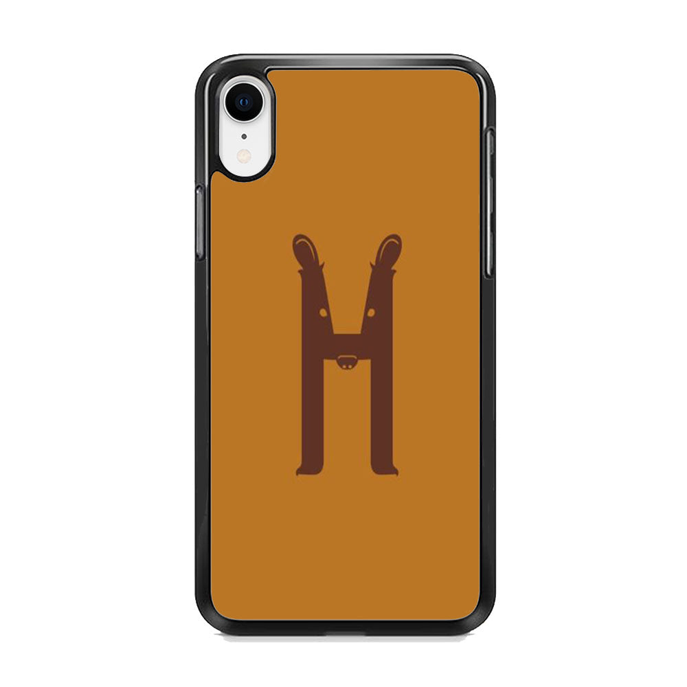 Harry Potter Hufflepuff Symbol iPhone XR Case