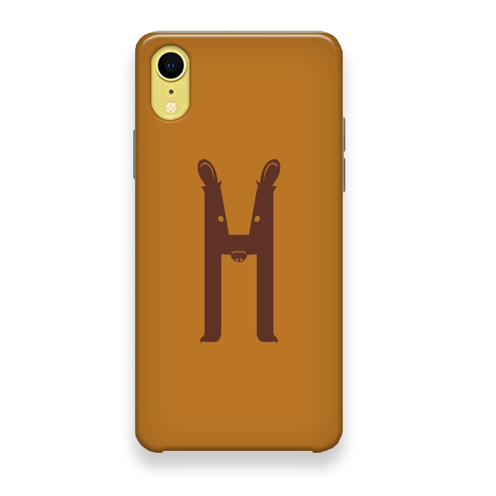 Harry Potter Hufflepuff Symbol iPhone XR Case