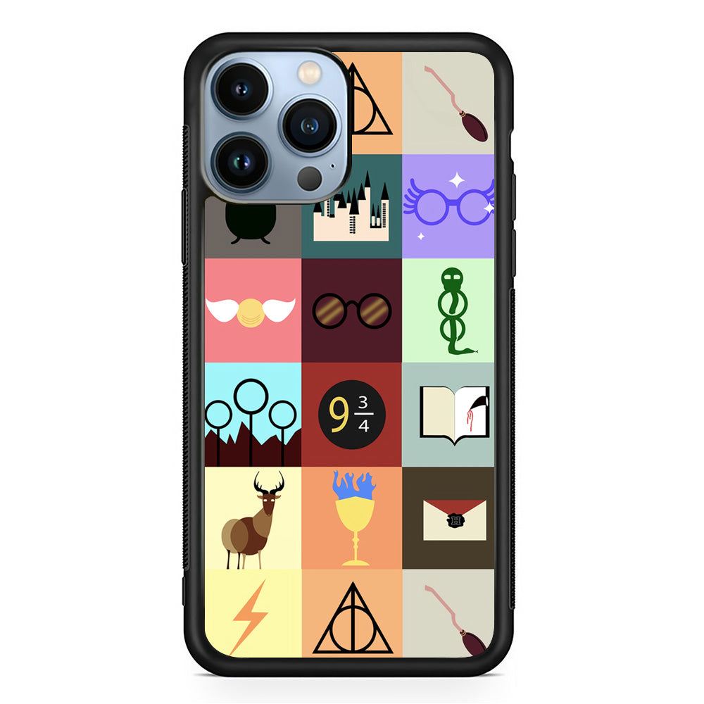 Harry Potter Icon Symbol iPhone 13 Pro Case