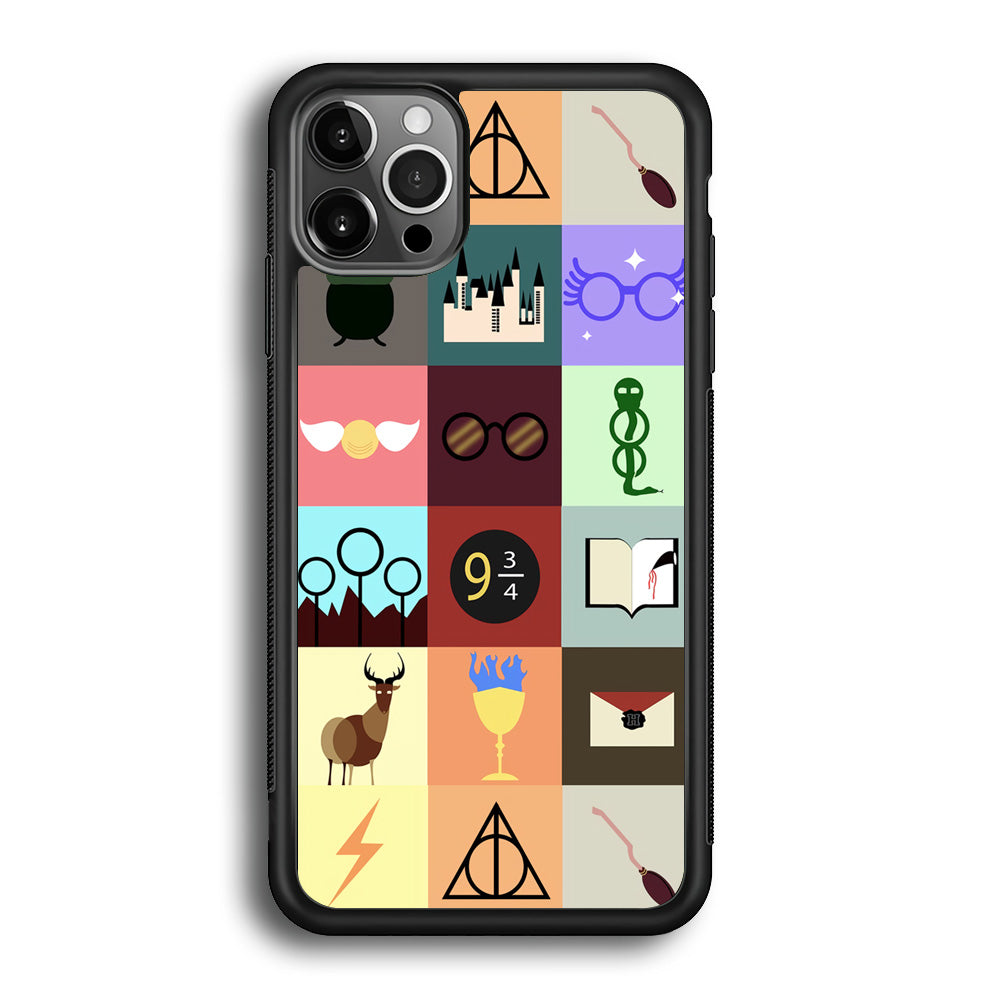 Harry Potter Icon Symbol iPhone 12 Pro Max Case