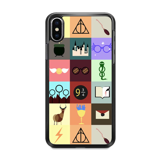 Harry Potter Icon Symbol iPhone Xs Case