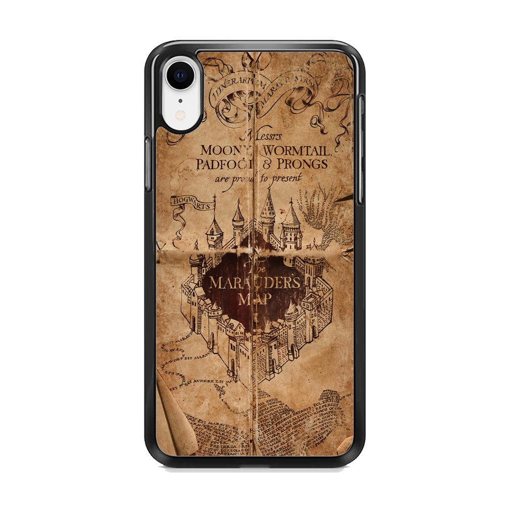 Harry Potter The Marauder's Map  iPhone XR Case