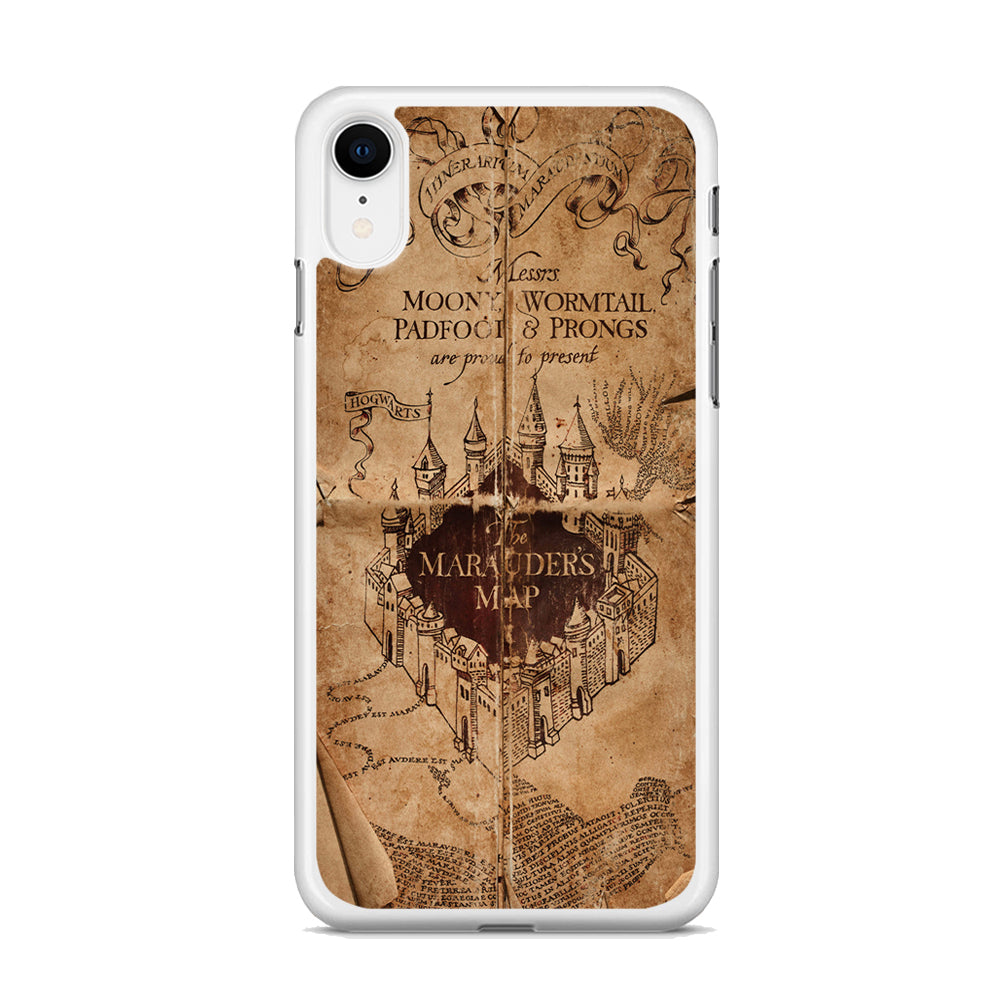 Harry Potter The Marauder's Map  iPhone XR Case