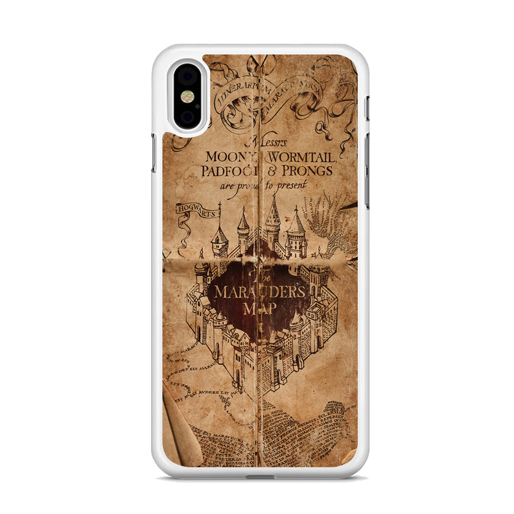 Harry Potter The Marauder's Map  iPhone X Case