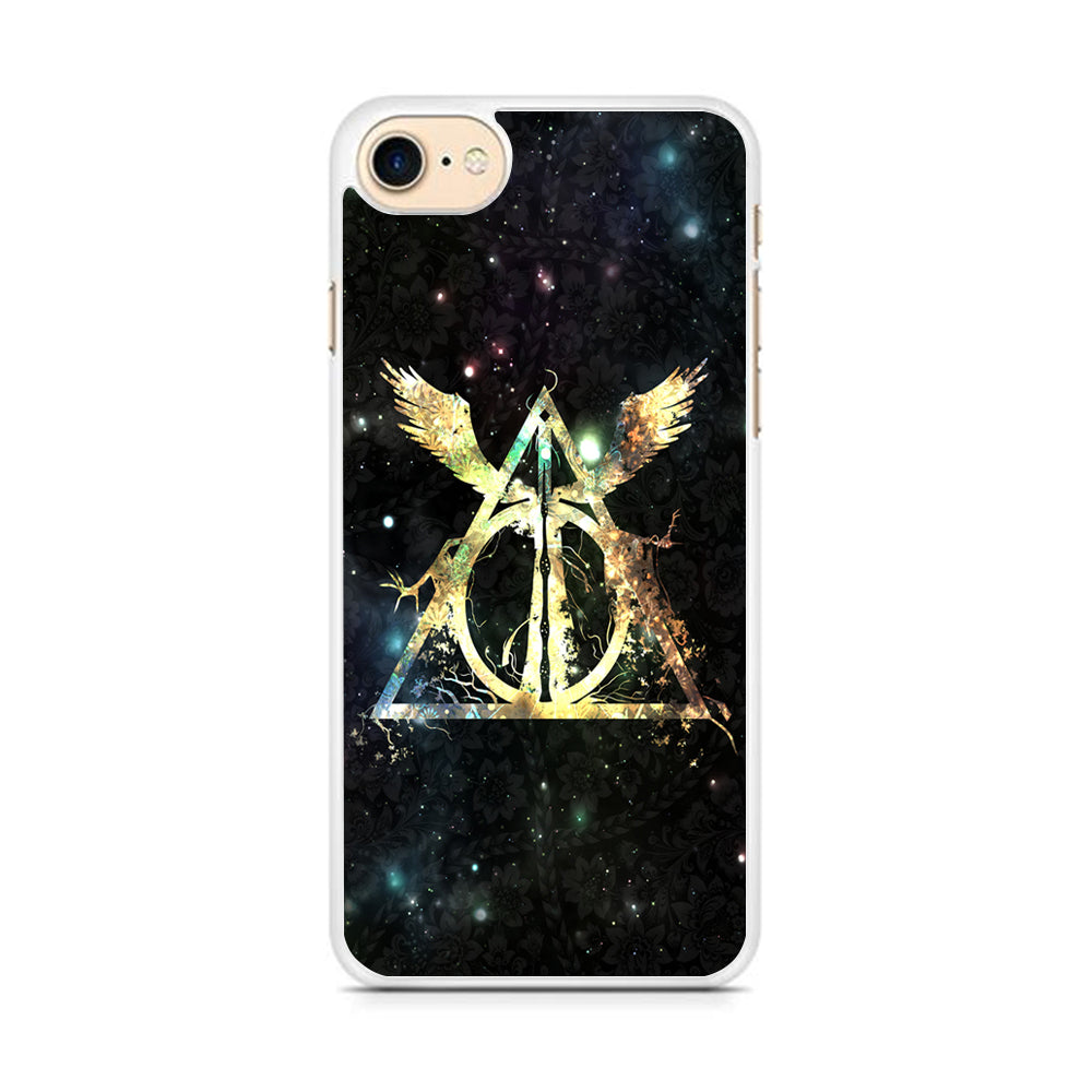 Harry Potter and The Deathly Hallows Symbol  iPhone 8 Case