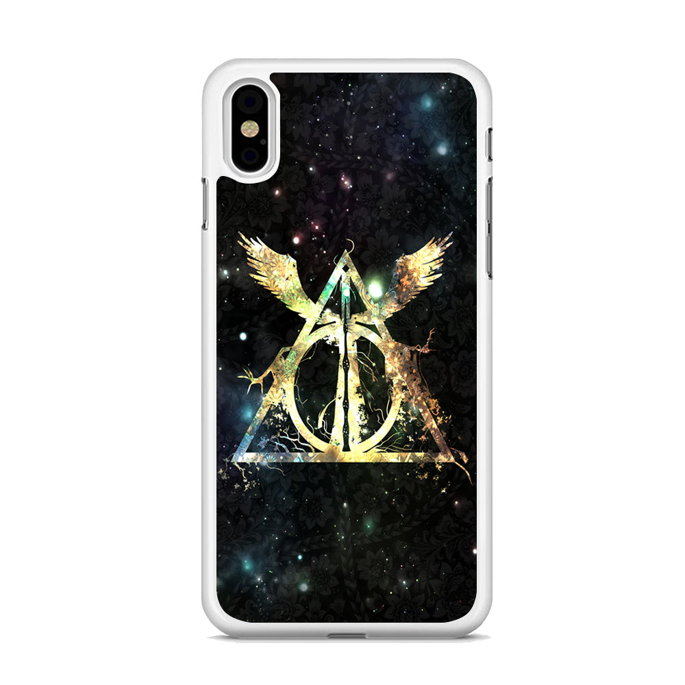 Harry Potter and The Deathly Hallows Symbol iPhone Xs Max Case