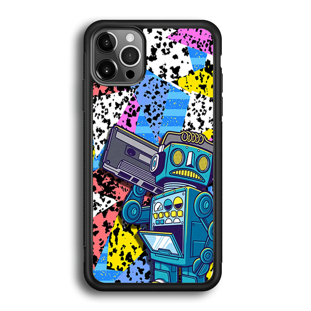 Hip Hop Robot iPhone 12 Pro Case