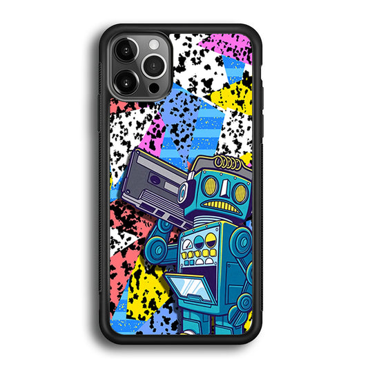 Hip Hop Robot iPhone 12 Pro Case