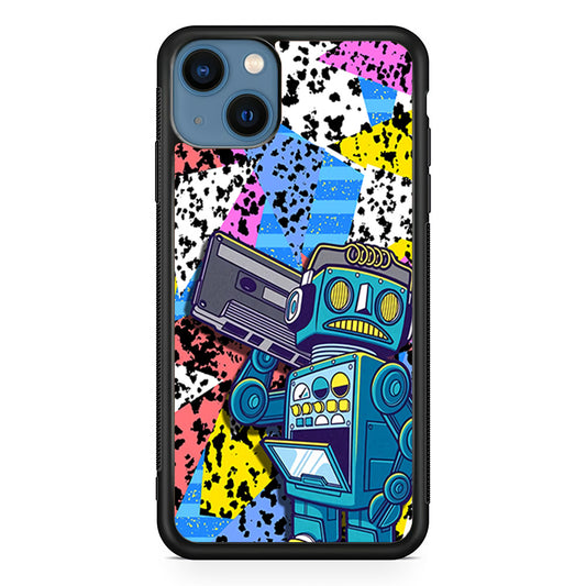 Hip Hop Robot iPhone 13 Case