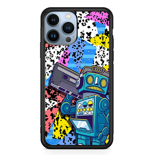 Hip Hop Robot iPhone 13 Pro Case