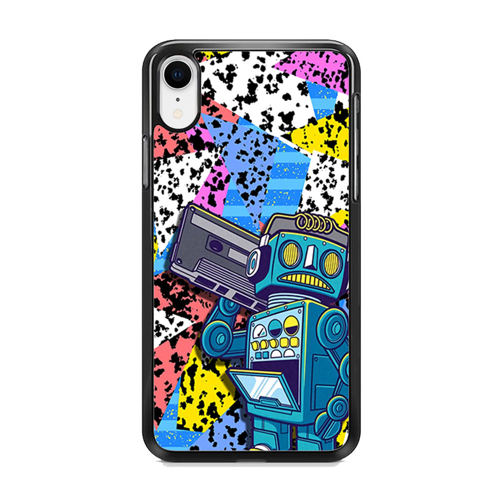 Hip Hop Robot iPhone XR Case