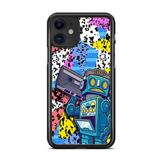 Hip Hop Robot iPhone 11 Case