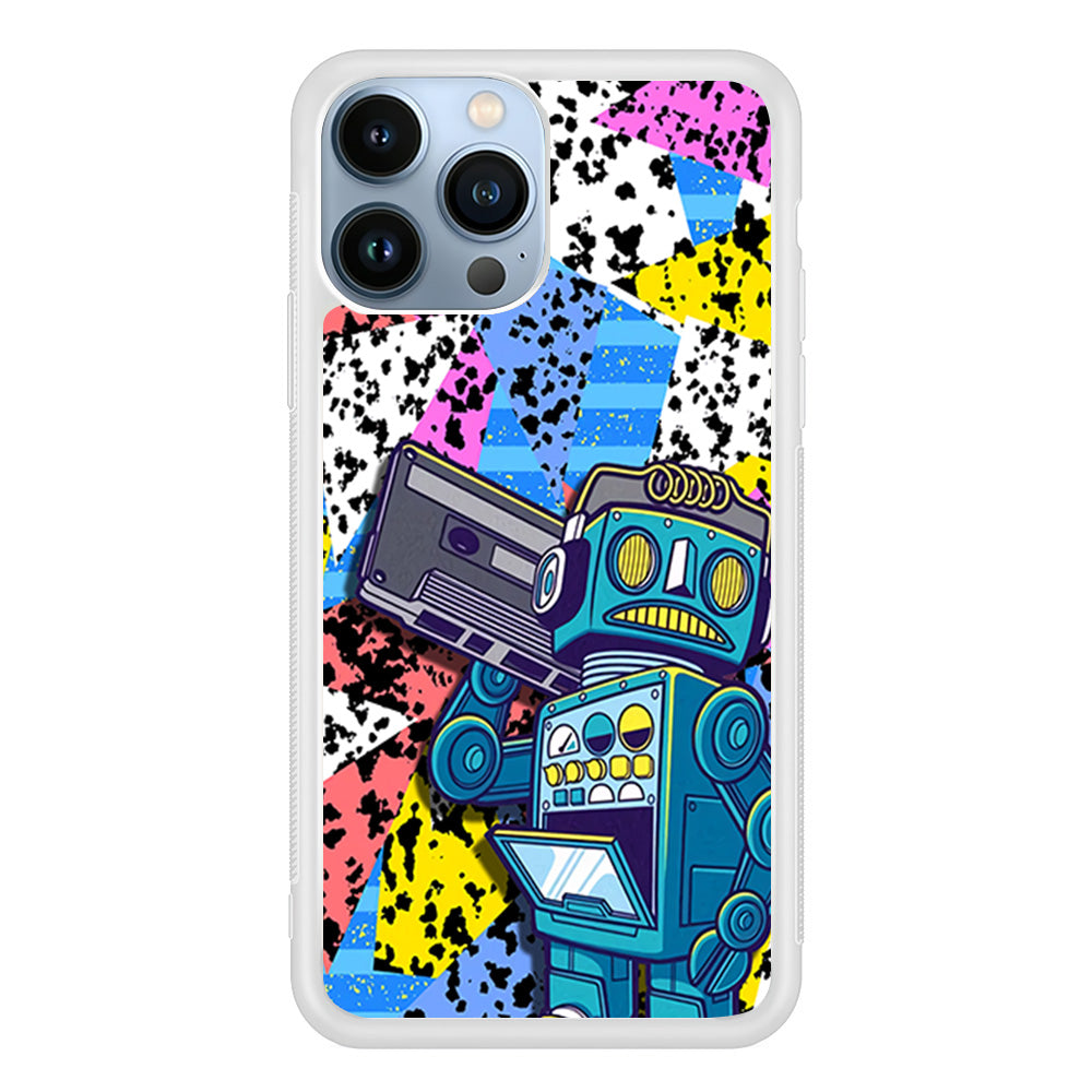 Hip Hop Robot iPhone 13 Pro Max Case