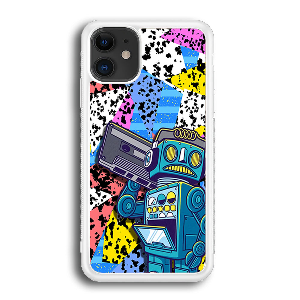 Hip Hop Robot iPhone 12 Case