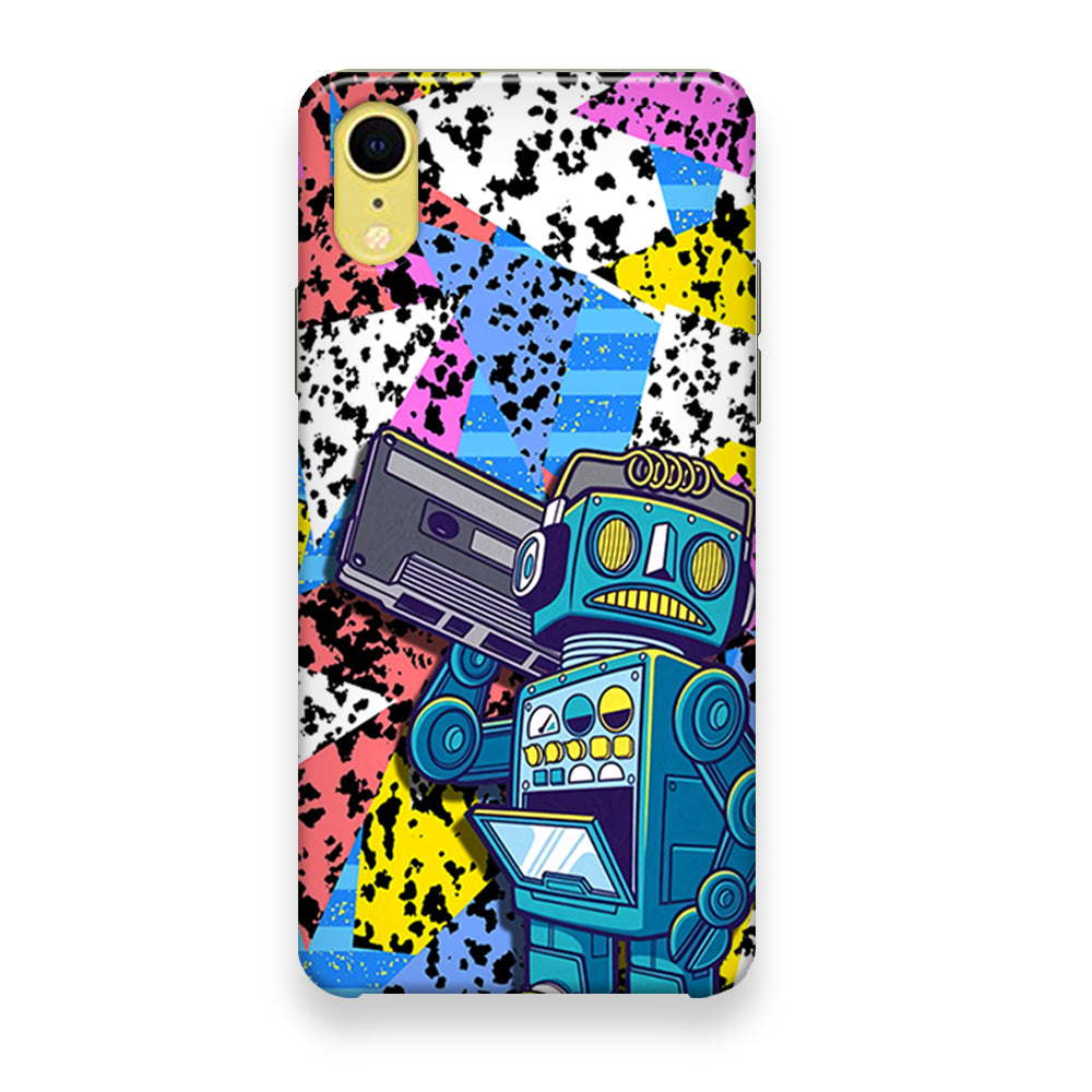 Hip Hop Robot iPhone XR Case