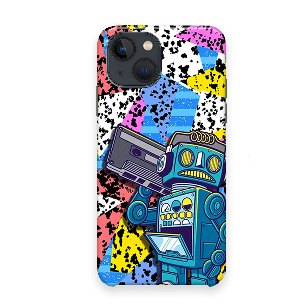 Hip Hop Robot iPhone 13 Case